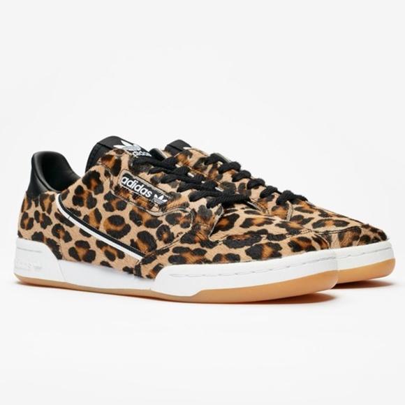 Adidas Originals Continental 80 Leopard Black Whit NWT Adidas Originals Continental 80 Leopard Black Whit NWT